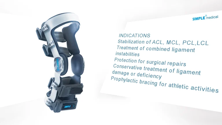 SIMPLE Dual Upright ACL knee brace H1 Product Video
